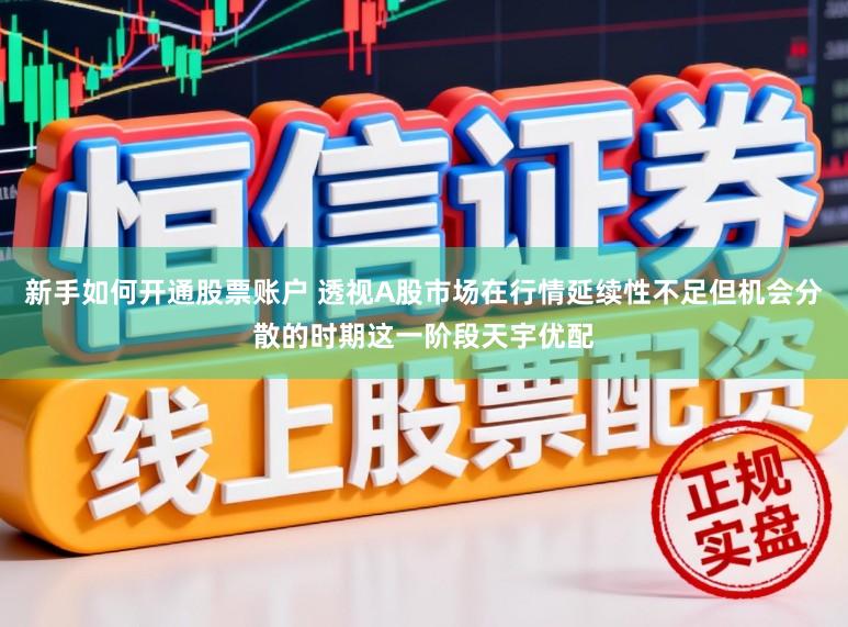 新手如何开通股票账户 透视A股市场在行情延续性不足但机会分散的时期这一阶段天宇优配